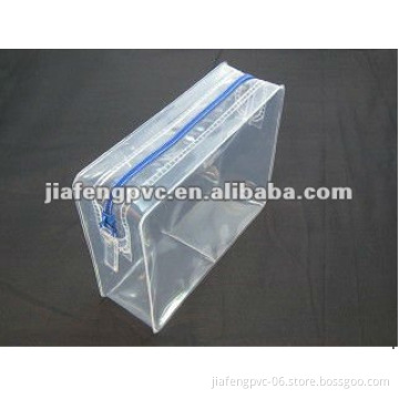 EVA Wholesale Transparent Cosmetic Bag with Zipper